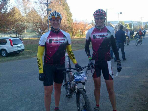 Team Realclean cycling event